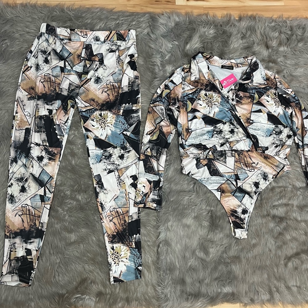 New Plus Size 2 Piece